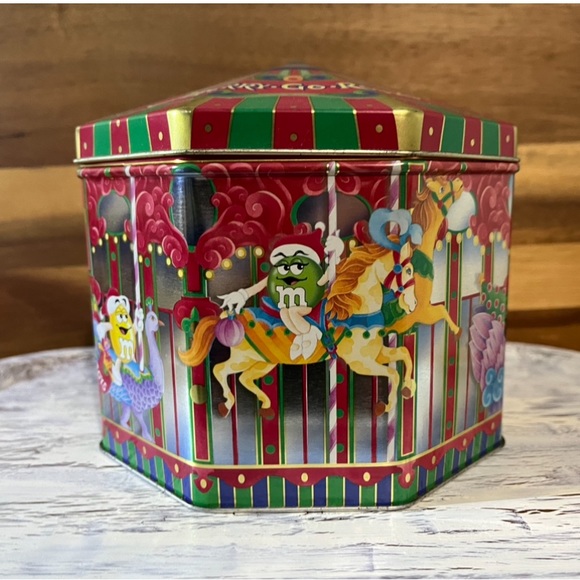 1997 Collectible M&M Holiday Tins - Picture 2 of 7